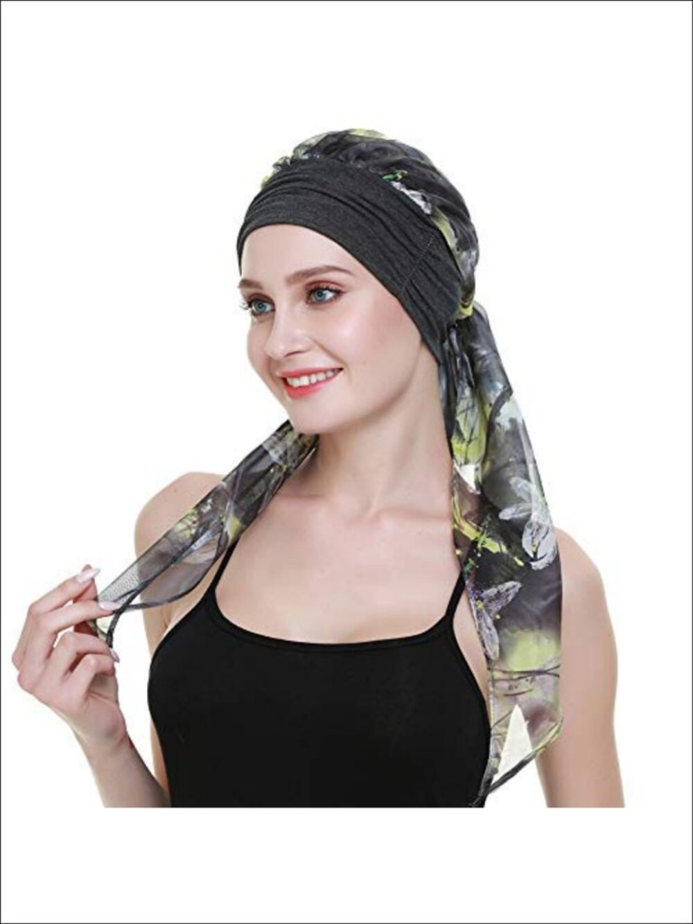 Viscose Turban Headwrap Chemo Cap Hair Loss Head Scarf Women Pre-Tied Cancer Hat